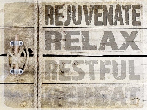 Framed Country Sea Sign 1 Print