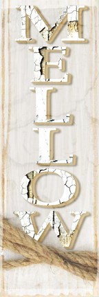 Framed Country Wood Sign V2 2 Print