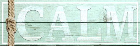 Framed Gypsy Sea Sign V1 2 Print