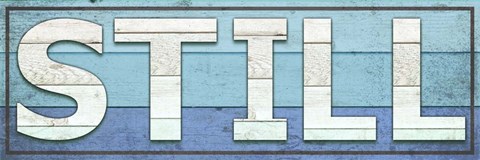 Framed Gypsy Sea Sign V2 4 Print