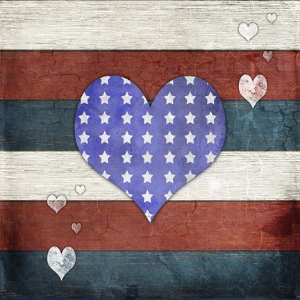 Framed American Freedom Collection V5 Print