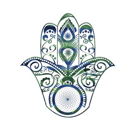 Framed Yoga Symbol V1 Print