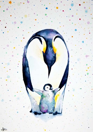 Framed Little Steps Print