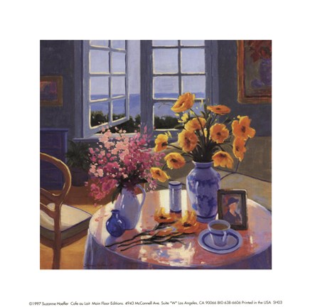 Framed Cafe au Lait Print