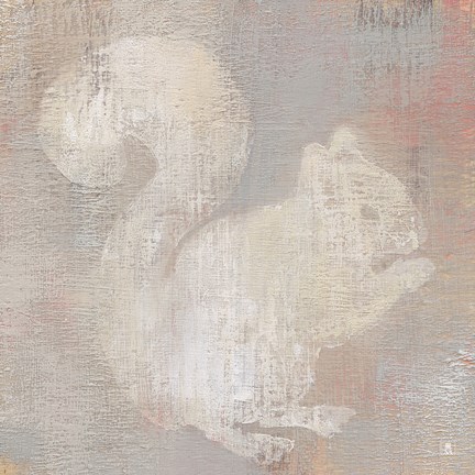 Framed Lodge Fauna I v2 Print