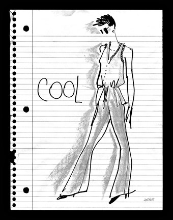 Framed Doodle Cool Print