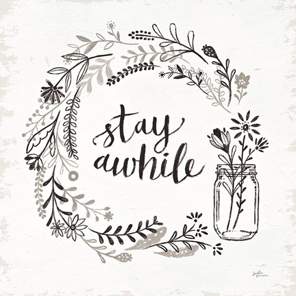 Framed Our Nest VI Print