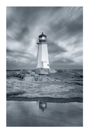 Framed By the Sea I Print