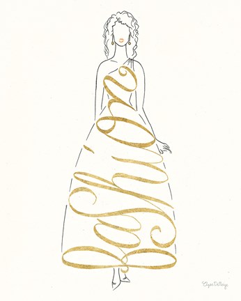 Framed Stylish Sayings III Print