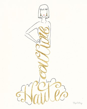 Framed Stylish Sayings IV Print