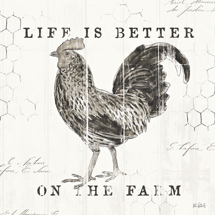 Framed Farmhouse Fresh III Print