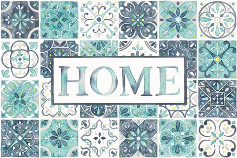 Framed Garden Getaway Home Print