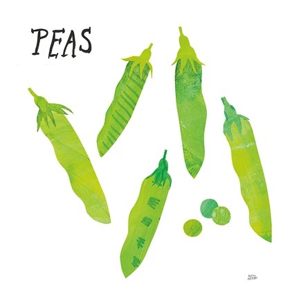 Framed Kitchen Garden III Print