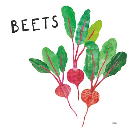 Framed Kitchen Garden V Print