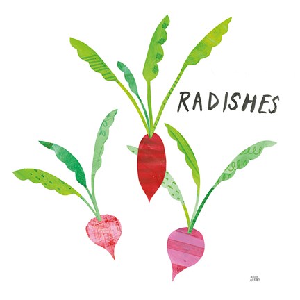 Framed Kitchen Garden VI Print