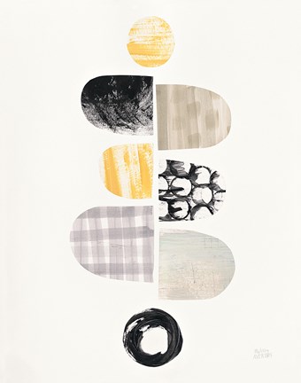 Framed Mod Neutrals I Print