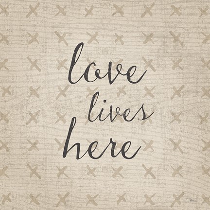 Framed Country Collage VIII Print