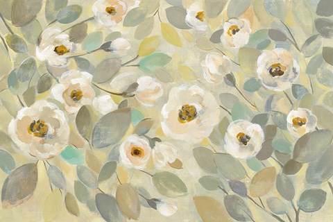 Framed Blooming Branches Flower Print