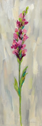 Framed Single Stem Flower IV Print