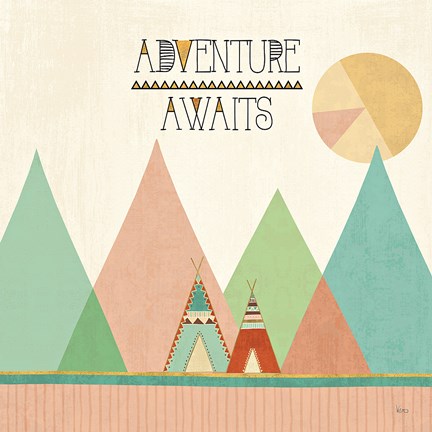 Framed Southwest Geo III Print