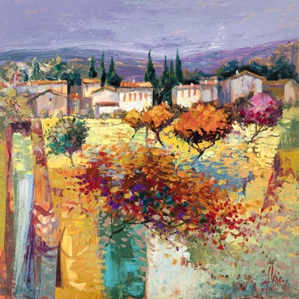 Framed Estate Italiana Print