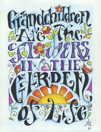 Framed Grandchildren Print