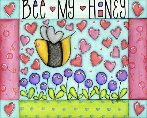 Framed Summer Honey Print