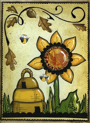 Framed Welcome Fall Print