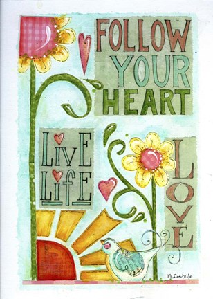 Framed Love To Thee Print