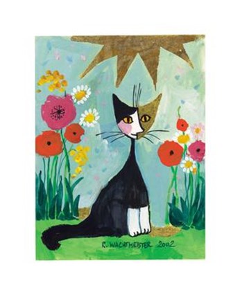 Rosina Wachtmeister - My Garden Size 9.5x11.75 Fine Art Print by Rosina  Wachtmeister at