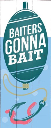 Framed Gonna Bait Print