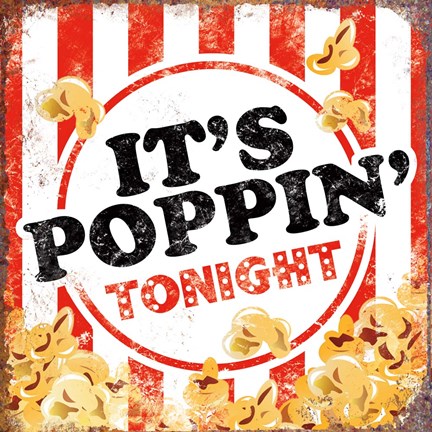 Framed It's Poppin Print