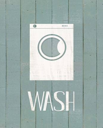 Framed Wash House Wash Print