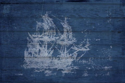 Framed Ghostly II Print