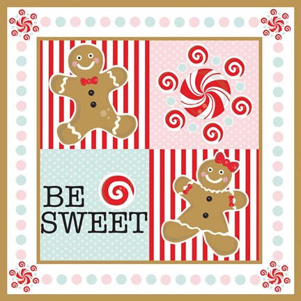 Framed Be Sweet XI Print