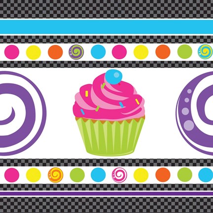 Framed Candy Craze IV Print