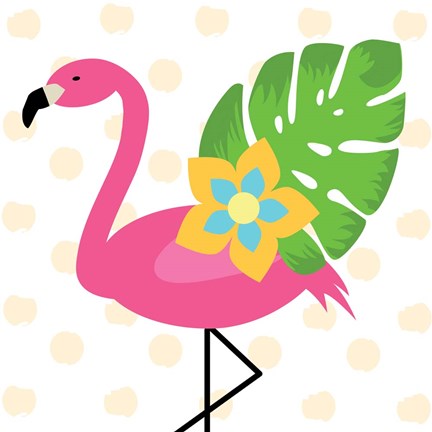 Framed Tropical II Print