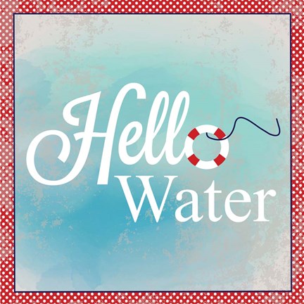 Framed Lake II Print