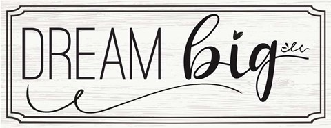 Framed Words II Print