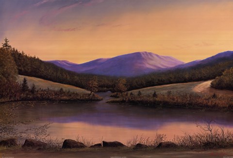 Framed Magestic Landscape Print