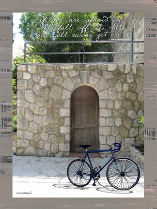 Framed If You Are Afraid Print