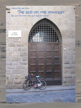 Framed End of the Journey Print