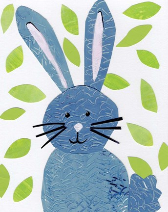 Framed Critter Collage II Print