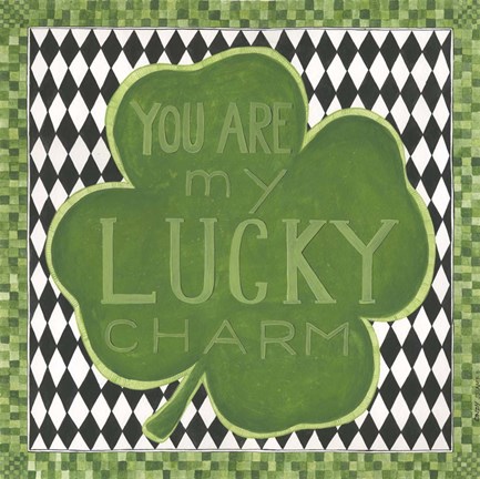 Framed Lucky Charm Print