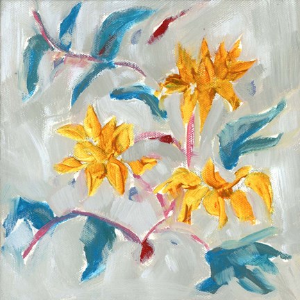 Framed Boho Pattern II Print