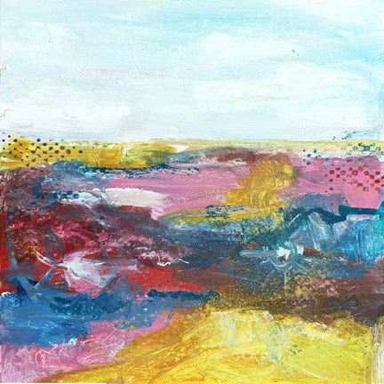 Framed Boho Nights II Print