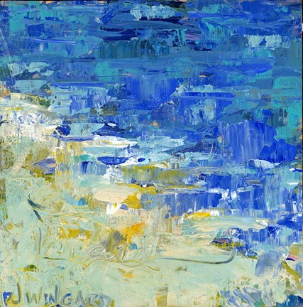 Framed Beach Walk Print