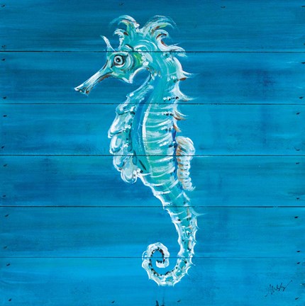 Framed Seahorse Print