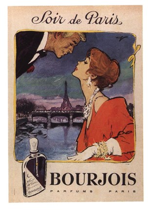 Framed Soir De Paris Print