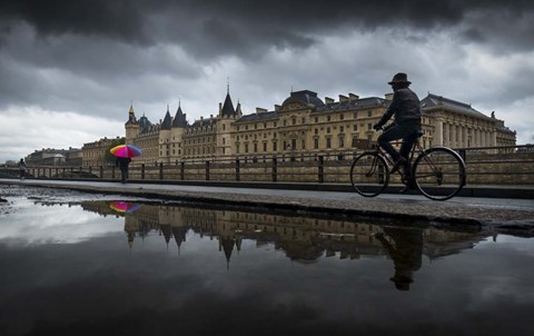 Framed Paris Authentic Print